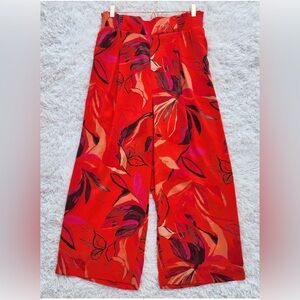 A New Day Wide Leg Floral print pants, Size S/M